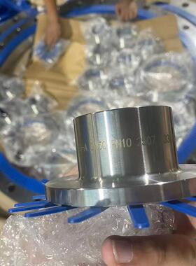 不锈钢翻边精车松套法兰活套EN1092管道焊接出口双相钢2507