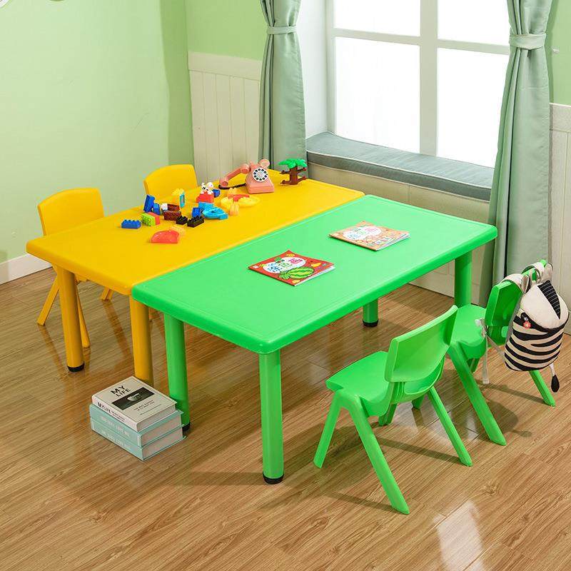 幼儿园桌椅套装塑料课桌儿童桌子椅子宝宝学习写字家用书桌多功能