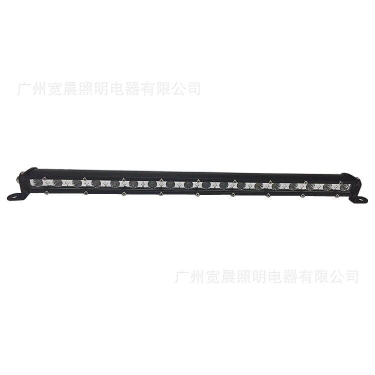 适用54w led长条灯 汽车越野车吉普牧马人前杠中网车顶灯引擎盖灯