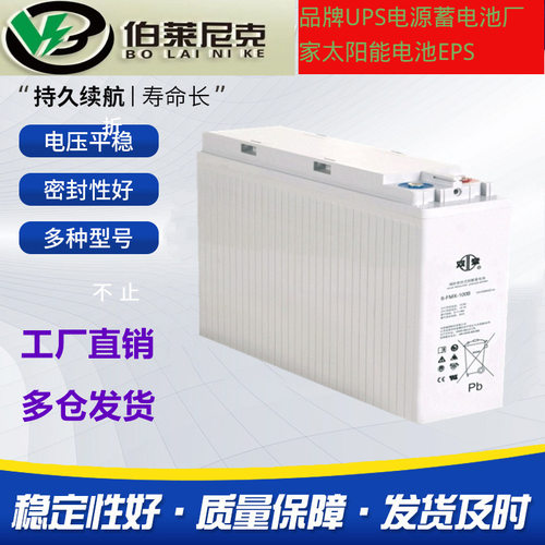 双登狭长蓄电池原装6-FMX-100B 12V100AH 免维护 太阳能 工厂直销