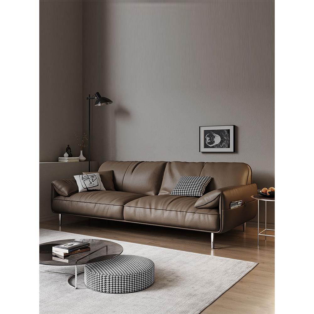 办公沙发简约商务接待室会客区休闲办公室沙发茶几组合三人位