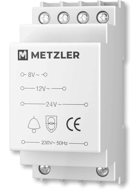 Klingeltrafo Transformator Türklingel Gong 8V 12V 24V \/ 8V