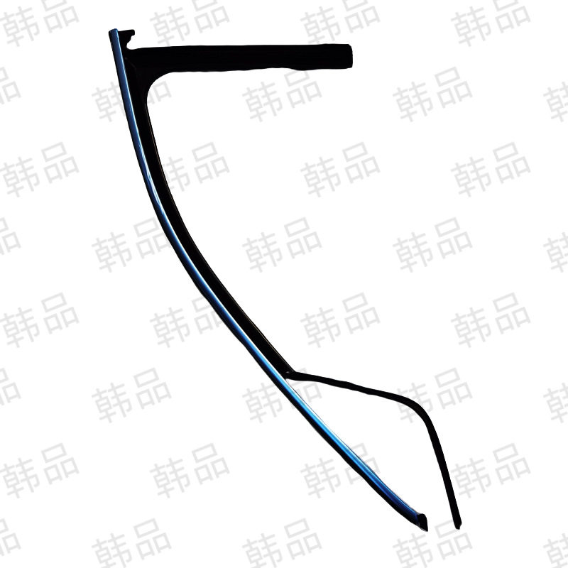 适用于问界M5前门玻璃绒槽 6107102-RK02