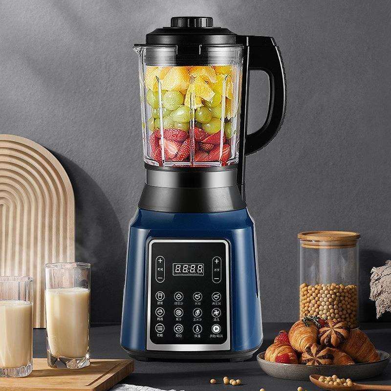 破壁机家用加热豆浆机1.75升大容量多功能智能预约榨汁机搅拌