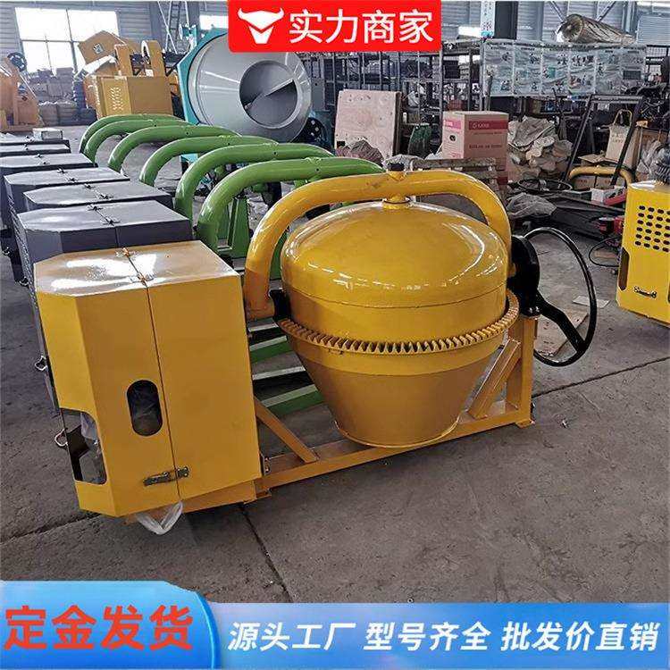 家用工地混凝土搅拌机滚筒式水泥砂浆搅拌机双卧轴移动式搅拌机