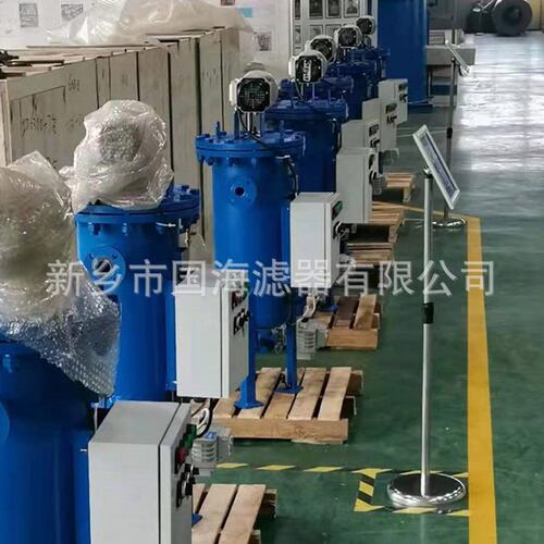 钢铁厂用水处理过滤器DN150吧不锈钢网式自清洗过滤器刷式过滤器