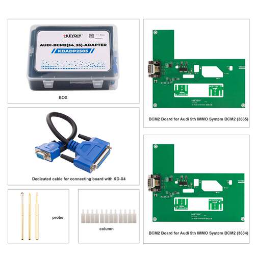 KEYDIY BCM2 (34 35) 适配器KDADP2505 BCM2(3634, 3635)防盗系统