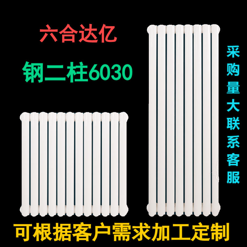 天津六合达亿暖气片6030散热器钢制立式壁挂水取暖器壁挂式