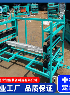 批发零部件保证容器金属周转料架可堆垛移动货架料架车可移动储物
