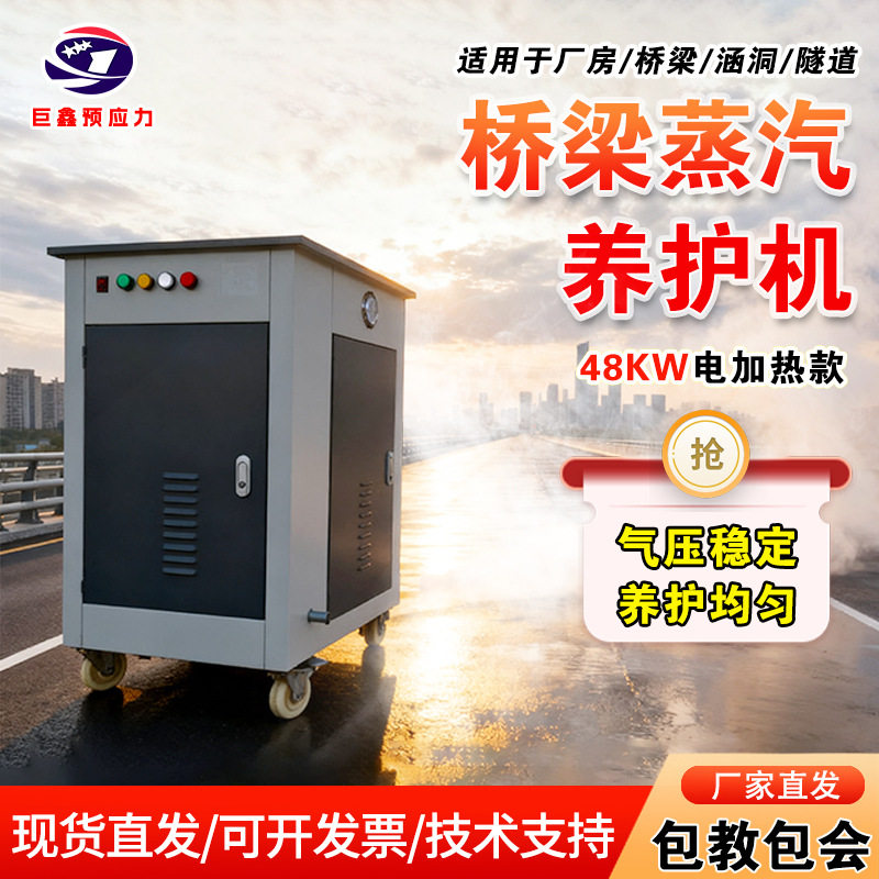 桥梁道路养护蒸汽机公路小型蒸养机混凝土养护设备梁板预制加热机