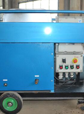 500bar冷水工业除锈清洗机水加沙无粉尘油罐防腐除漆用电动清洗机