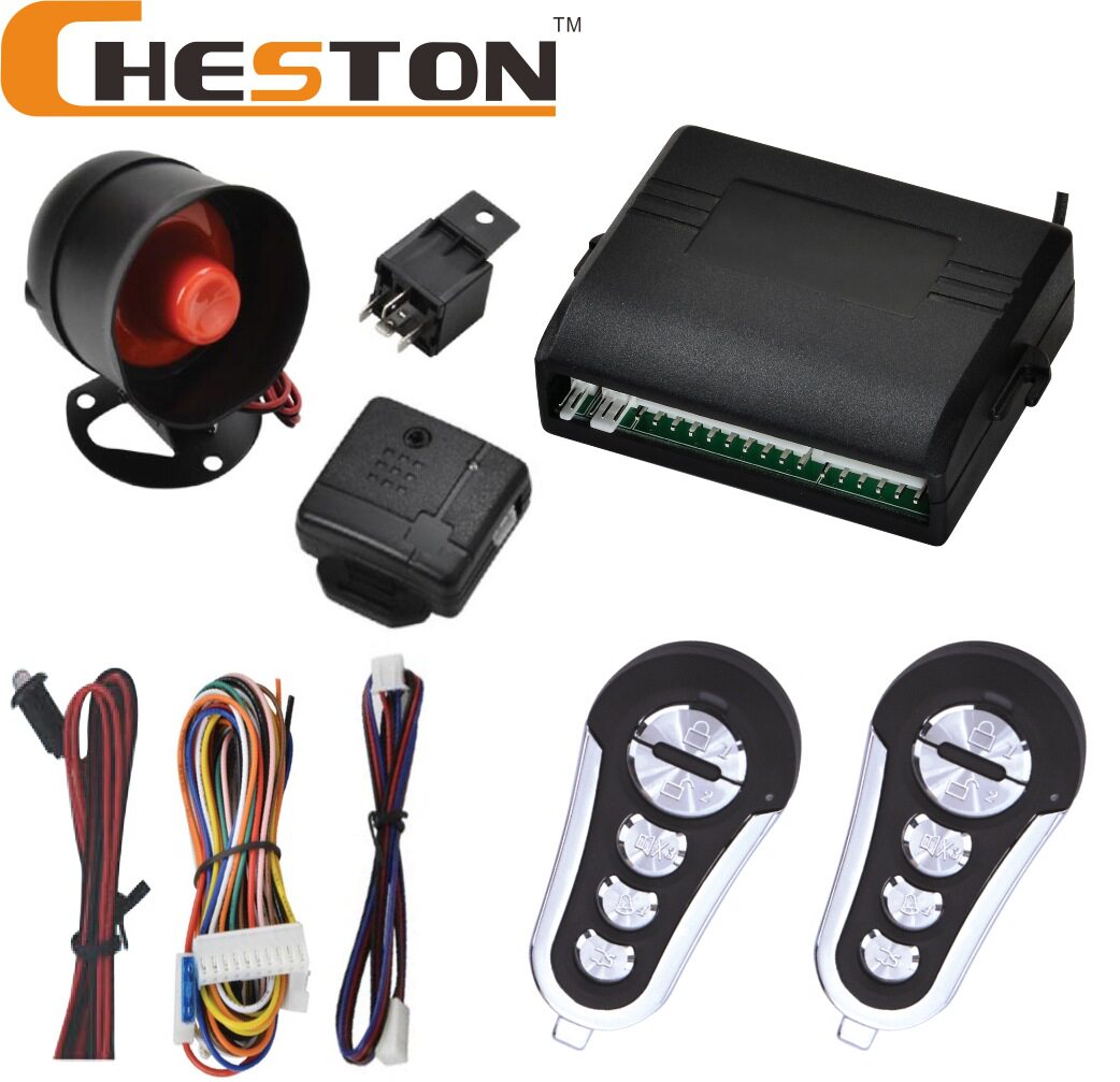 （爆款）厂家 通用汽车防盗器单向遥控汽车防盗报警器震动报警器