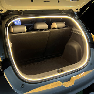 新款比亚迪海豚智驾版后备箱氛围灯尾箱照明灯改装汽车内用品