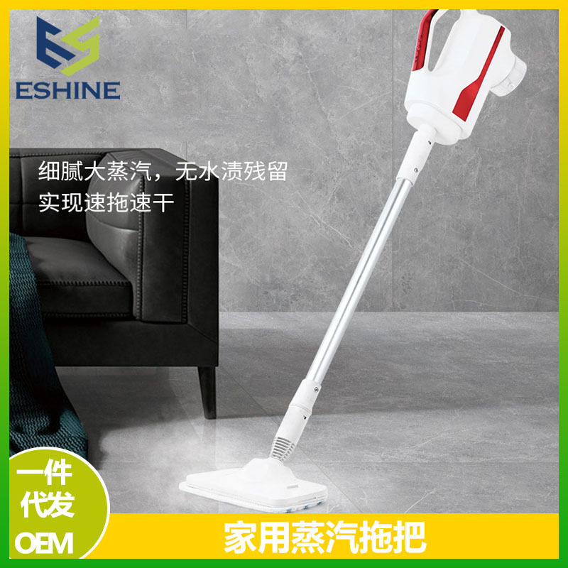 家用蒸汽拖把喷水式便携电动拖地机多功能电动高温蒸气清洁机美规