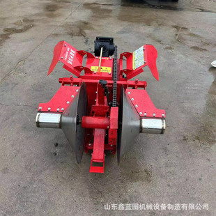 新型单行草莓起垄机 自走式葱姜开沟扶垄机 12马力加大圆盘筑梗机