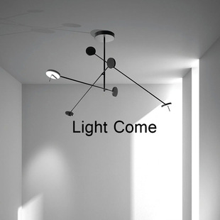 西班牙设计师客厅灯创意个性意式餐厅吧台可调节旋转摇臂长杆吊灯