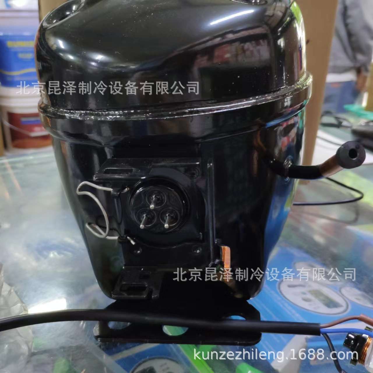 低温制冷压缩机 KK650CU1S 低温冰柜冰箱冷藏压缩机