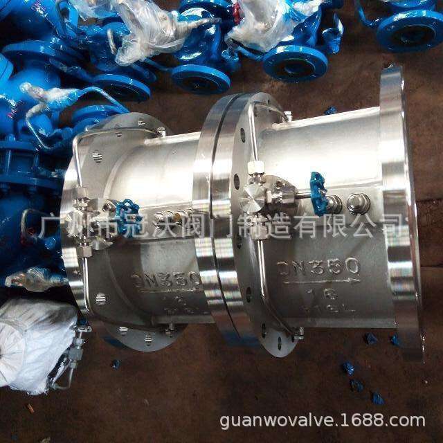 HH49X不锈钢蝶式缓闭止回阀 不锈钢微阻缓闭蝶式消声防水锤止回阀