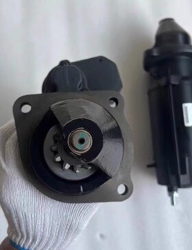 三一 车载泵启动机马达 D07C4.13.2-1 拖泵泵车起动机马达24V12齿