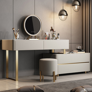 妆台 梳妆台轻奢现代高档梳妆桌网红ins风岩 TK625