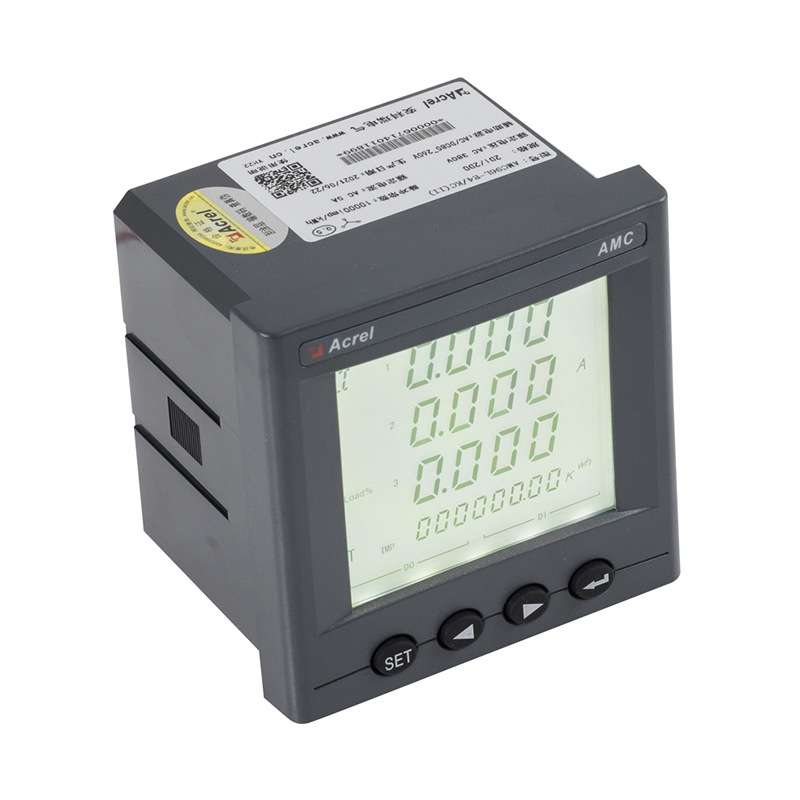安科瑞AMC96L-E4/KC智能多功能电表嵌入安装开孔88*88mm配485通讯