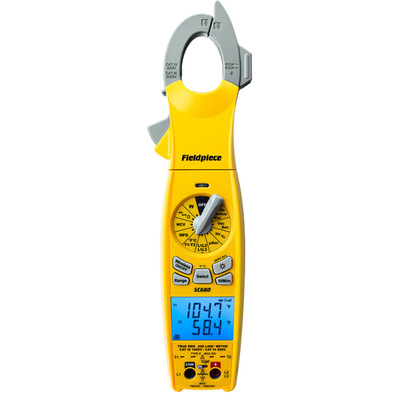 Fieldpiece SC680 无线旋转钳形表 HVACR专用