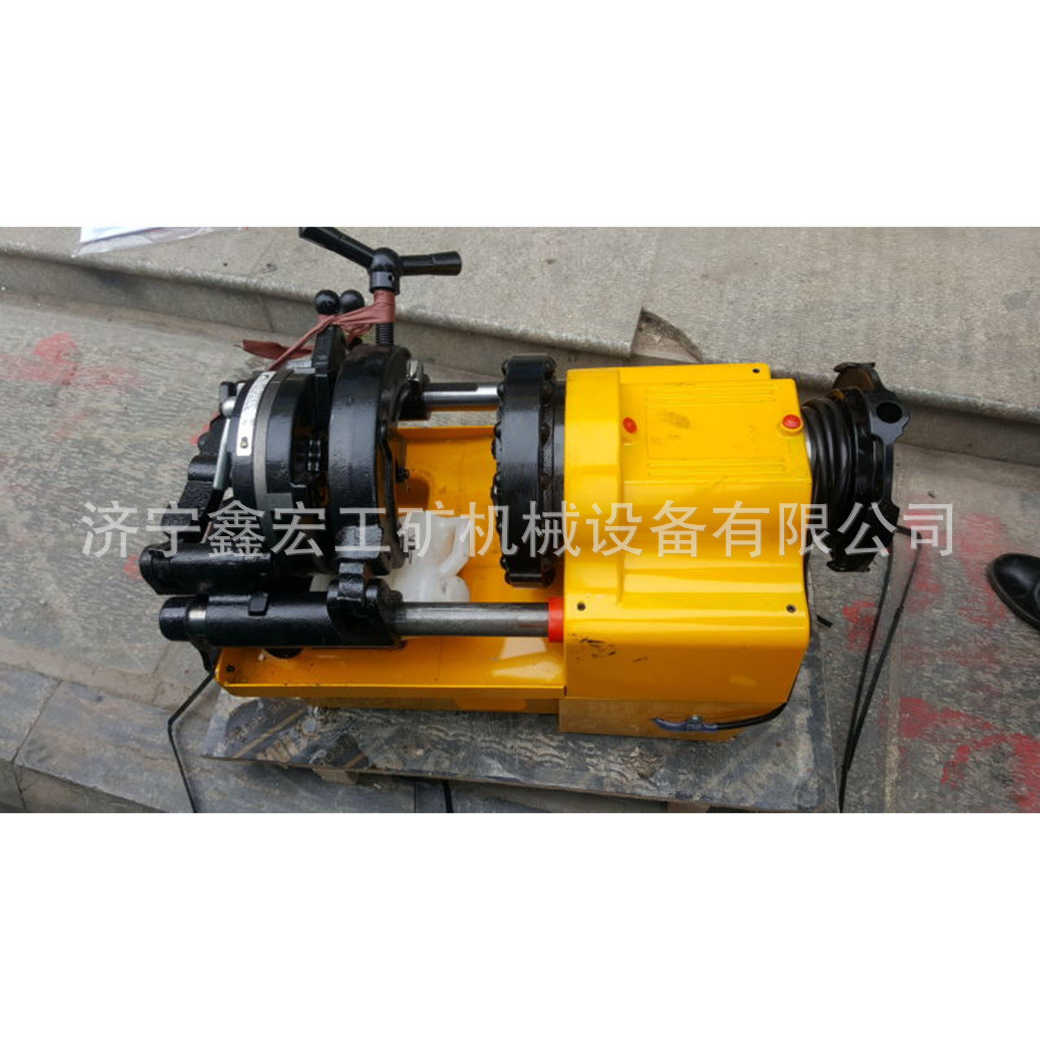 水管滚丝机厂家 DN50电动切管套丝机 镀锌钢管绞丝