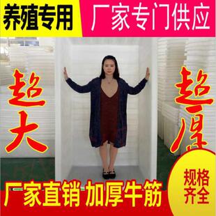 塑料加厚防撞牛筋方箱长方形水产养殖塑料水箱纺织厂推布车内胆