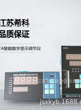 厂家供应XMTA-9512BP智能数显仪数显表数字显示调节仪双显