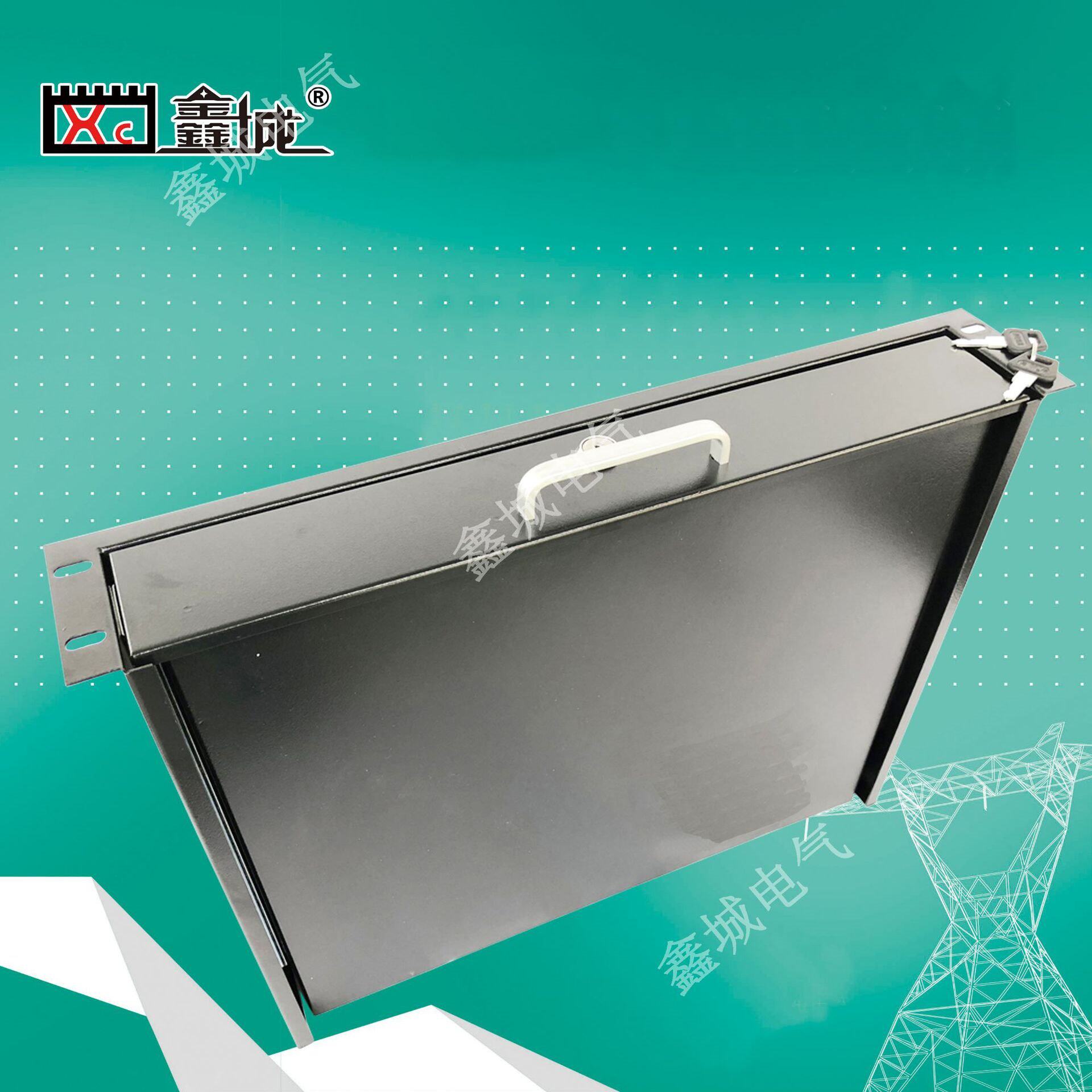 收纳工具抽屉通信设备机柜配件网络服务器机柜金属滑动伸缩式抽屉