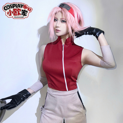 HOLOUN小欧家疾风传春野樱小樱COS服