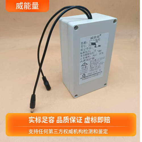12V带外壳软包防爆聚合物锂电池组大容量12.6V外接广告灯箱led灯 - 封面