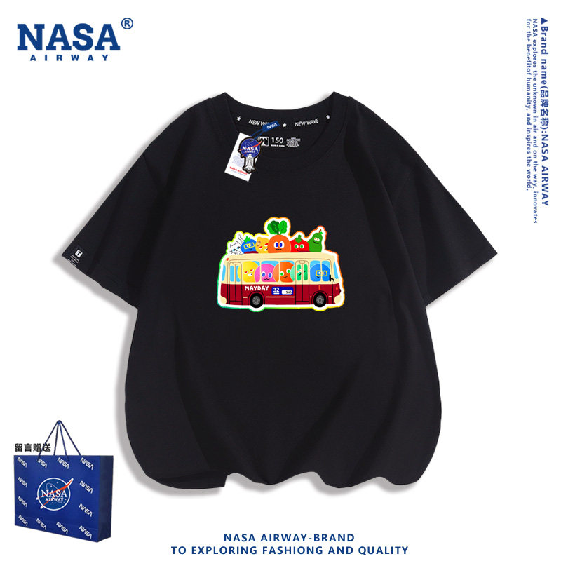 NASA AW五月天演唱会萝卜卡通图案应援周边男女纯棉短袖T恤半袖夏
