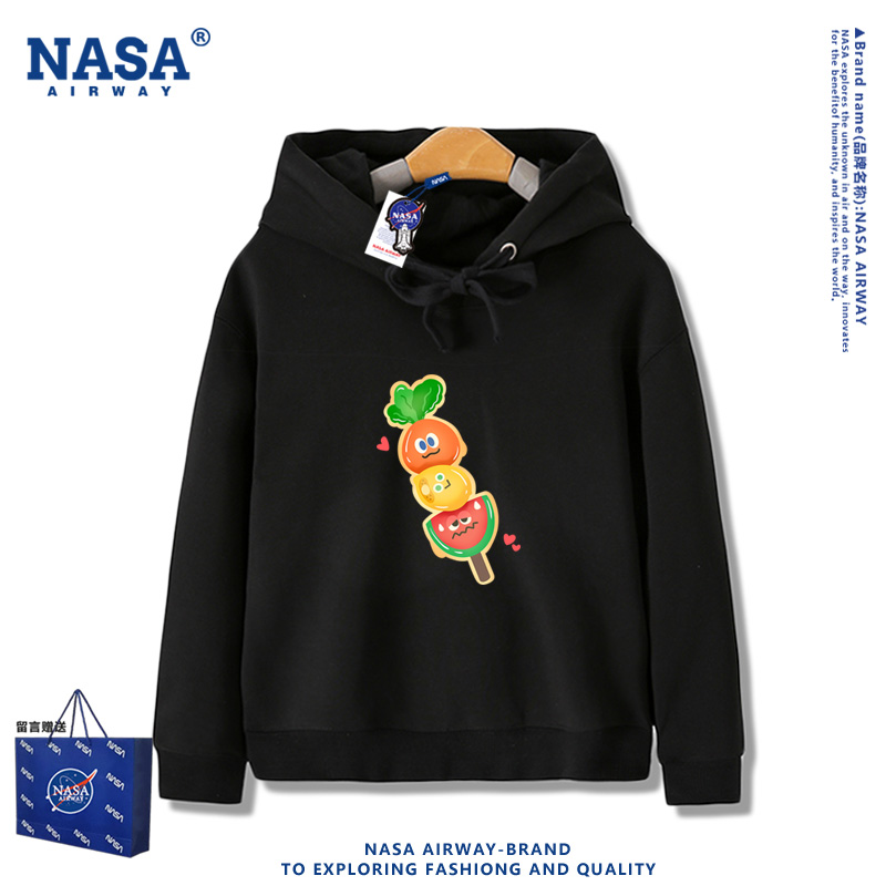 NASA AW五月天演唱会萝卜卡通图案应援周边男女秋冬连帽卫衣加绒