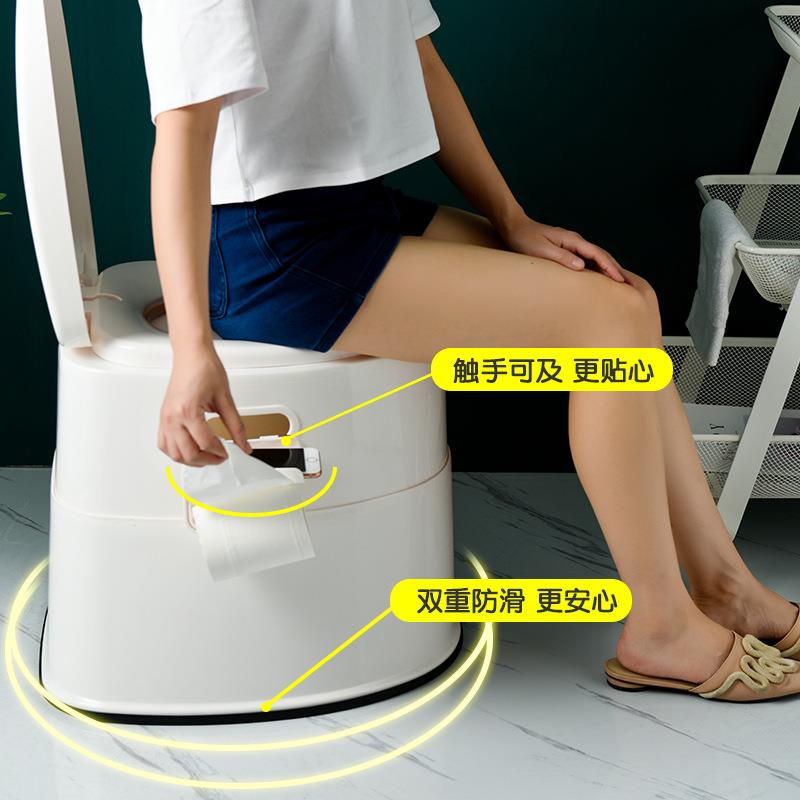 新款直销可移动马桶孕妇老人坐便器家用便盆室内女士尿壶女尿桶痰