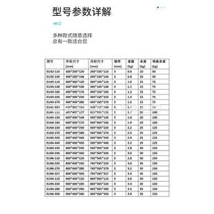 灰色塑料箱加厚方形周转箱可定作高强度物流中转箱收纳盒 直销新款