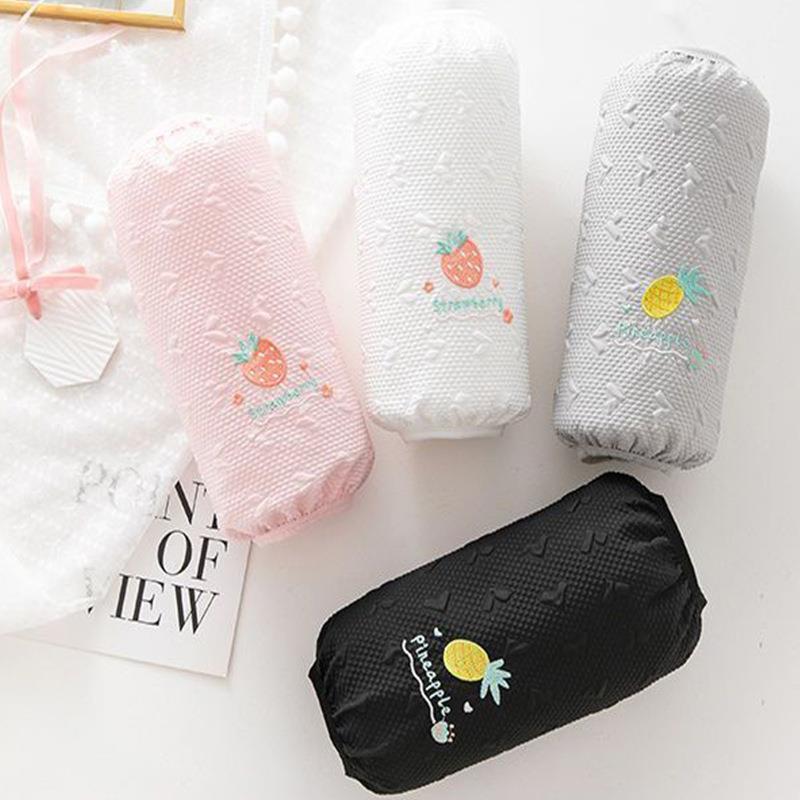 直销新款刺绣泡泡袖套女防水泼耐脏易洗套袖厨房防脏上班宽松时尚