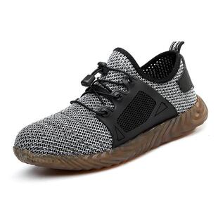 直销新款工厂透气劳保鞋钢包头休闲防护鞋足部防护防砸防刺鞋舒适