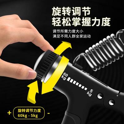 直销新款握力器专业练手力男士电子款手劲康复腕力计数可调节手指