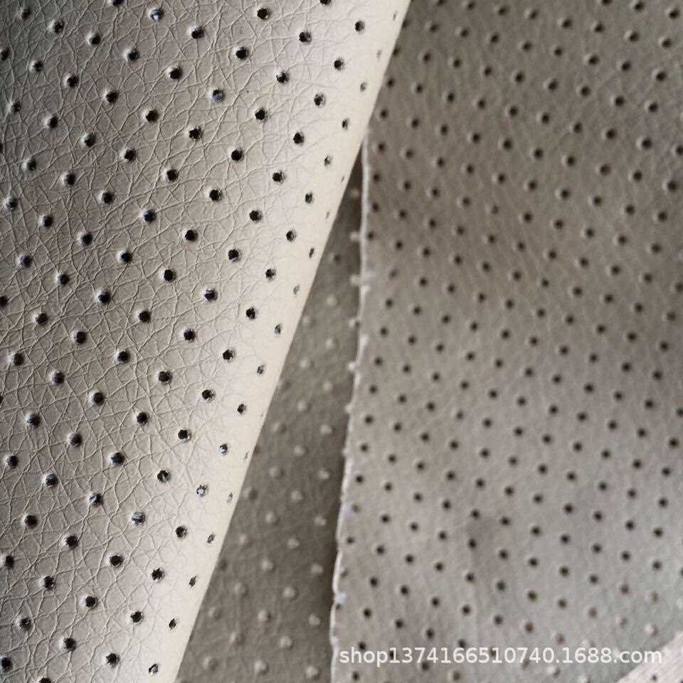 直销新款荔枝纹汽车内饰座垫座套皮革pu超纤坐垫面料柔软沙发软包