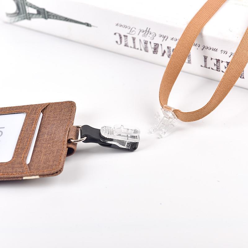 直销新款工作证件卡套大容量卡包多卡位公交门禁工作证员工胸卡套