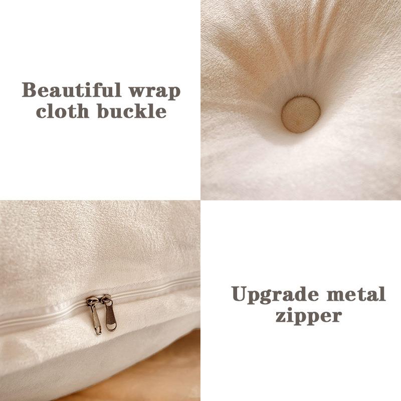 直销新款床头软包靠垫ins风公主床上长靠枕榻榻米大靠背无床头改