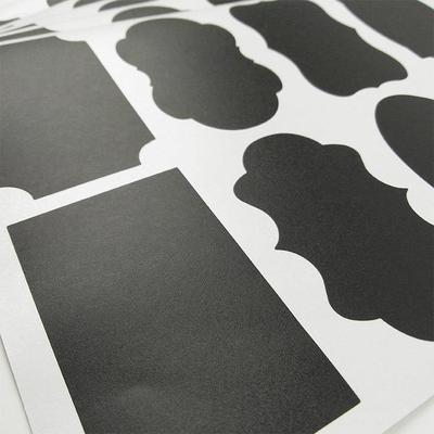 直销新款PVC涂鸦教学书写贴纸 创意异形黑板贴防水可移可擦写黑板