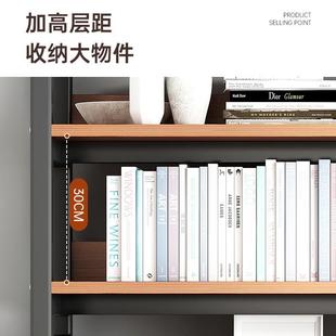 简易落地书架置物架家用靠墙铁艺收纳展示架厨房多层货架 直销新款