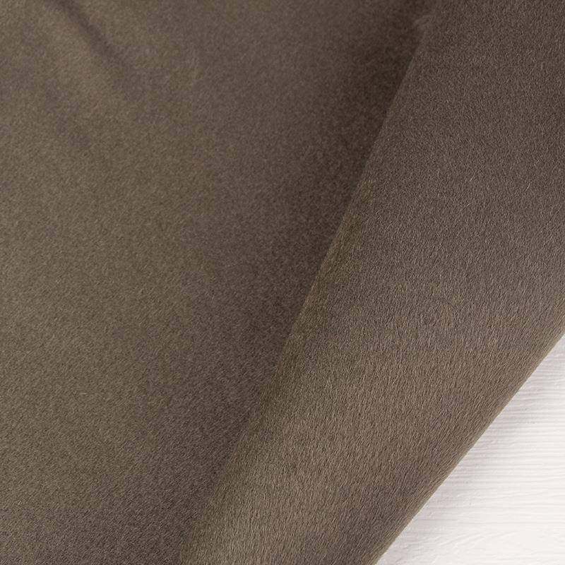 现货双面羊绒面料7面g高支山羊绒大0衣料秋冬素8色羊毛CS611呢布