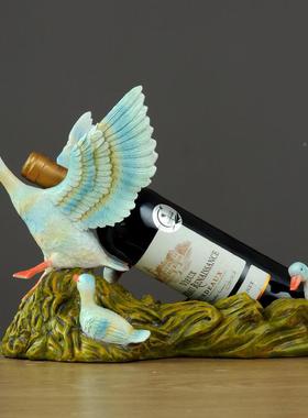 饰红酒架摆件柜软装铺品创意BKD2150家居店柜台家具摆台工艺品酒