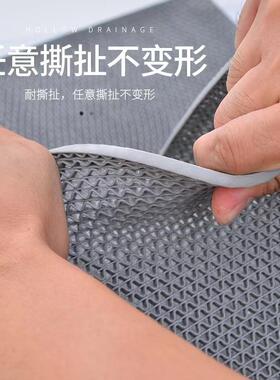 pSvc镂空防滑地商垫浴室门厅XB070202塑料隔水地毯5mm厚型用门口