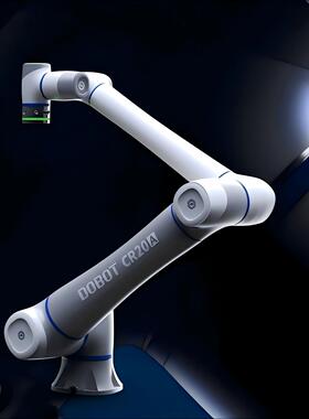 六轴协作机器人业机械手臂搬运码d垛136工接6轴obot机械臂越疆CR