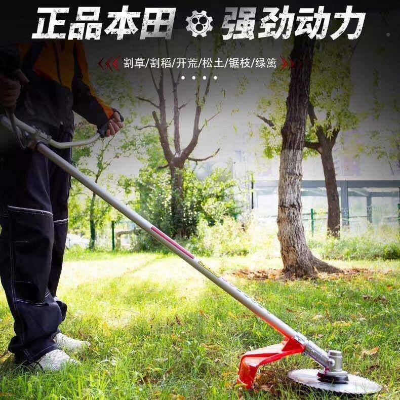 汽油割草机四冲程松进口功打草VGQ机气斜挎式多能土锄油草机