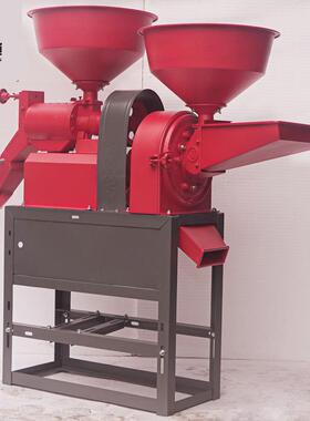 上下HOQ2震动筛碾米电动20v碾米米粉碎组合机大机谷子碾米组合磨